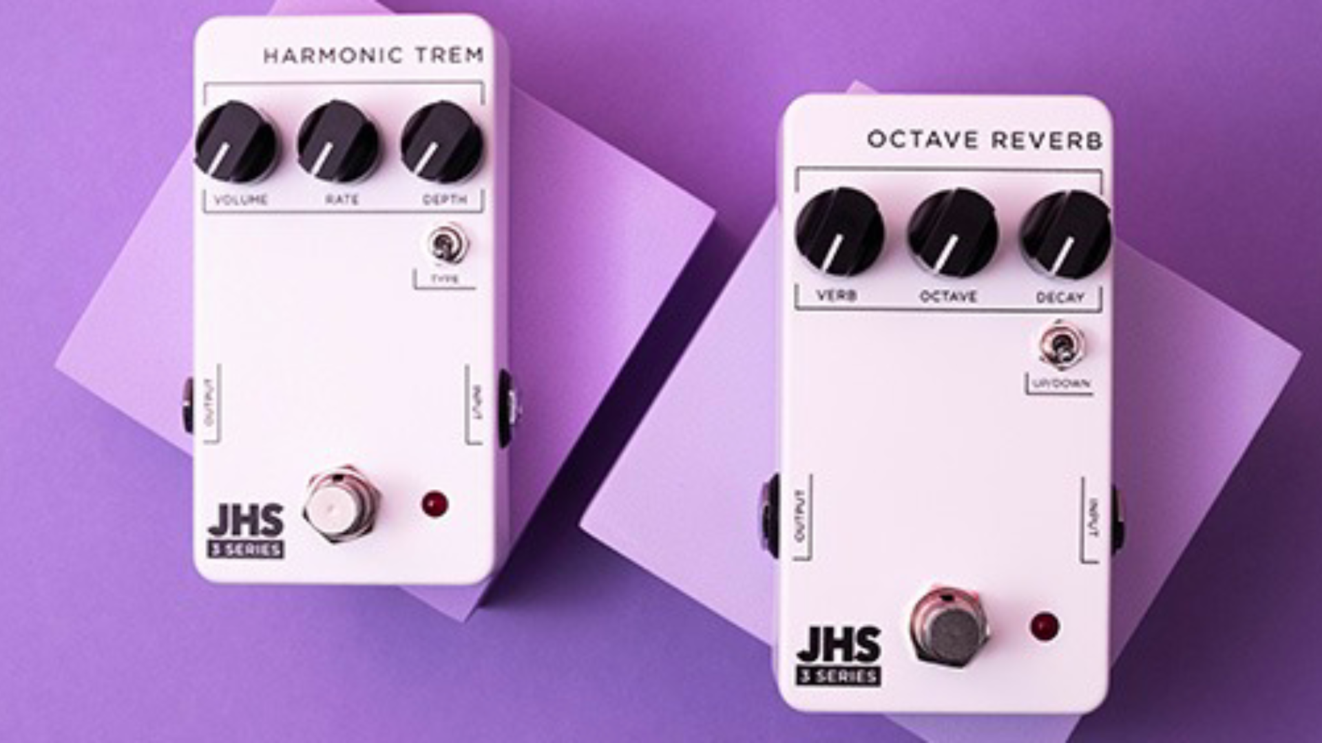 JHS Pedals lance les Harmonic Trem et Octave Reverb - Audiofanzine