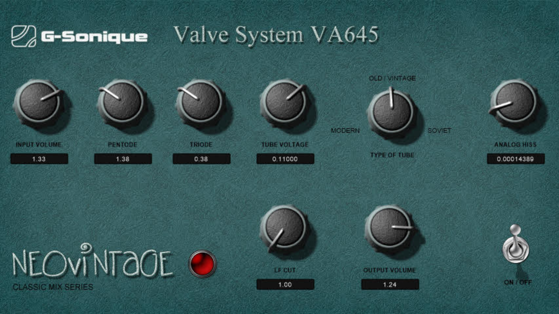 GSonique publie Valve System VA645 Audiofanzine