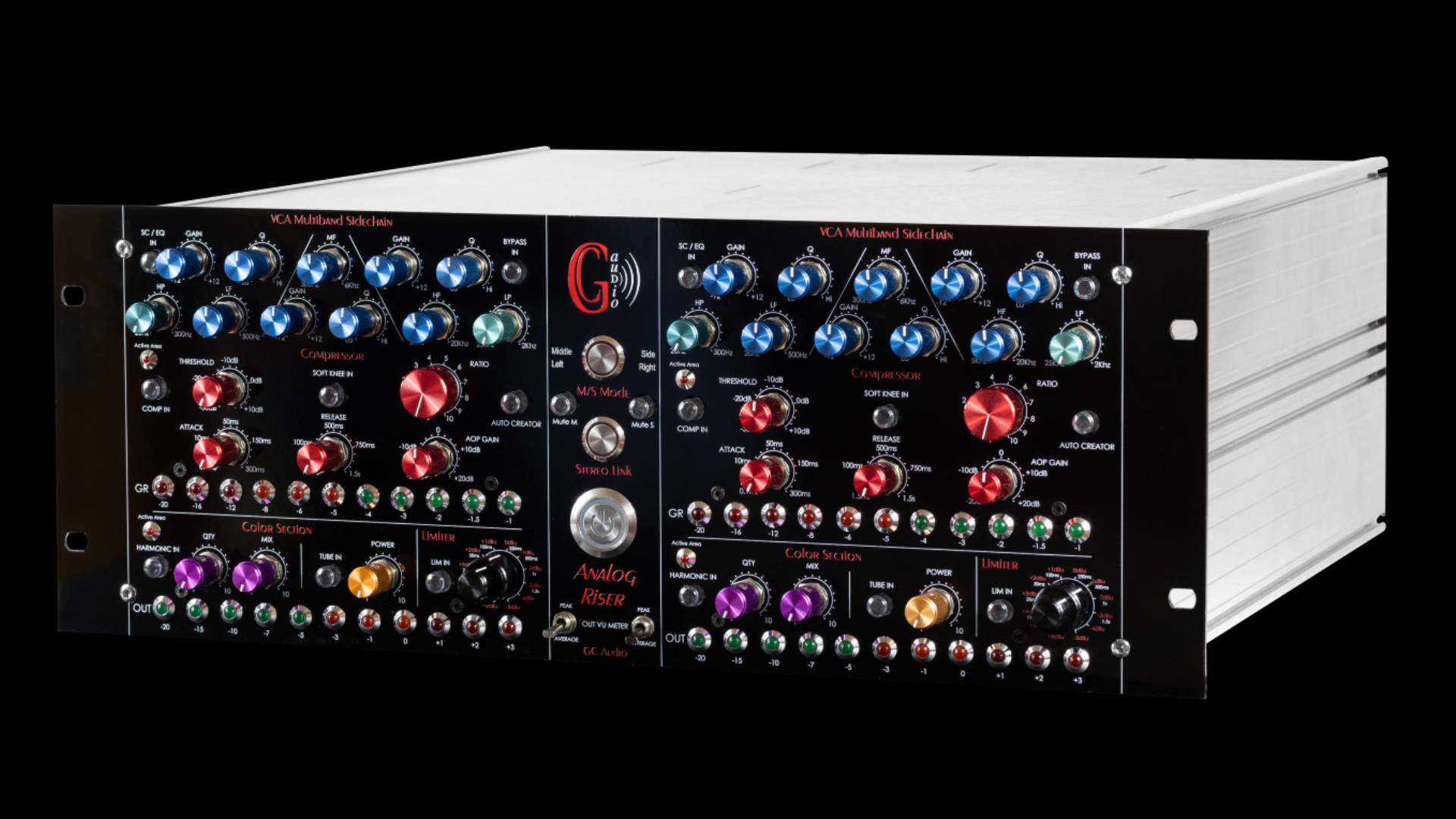GC Audio Analog Riser processeur de mastering analogique à lampes de