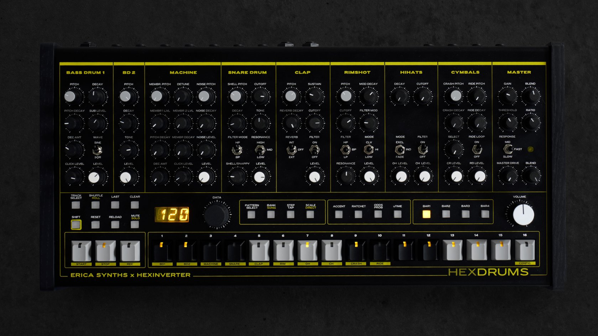 Hex Instrument Hexdrums est enfin disponible ! - Audiofanzine