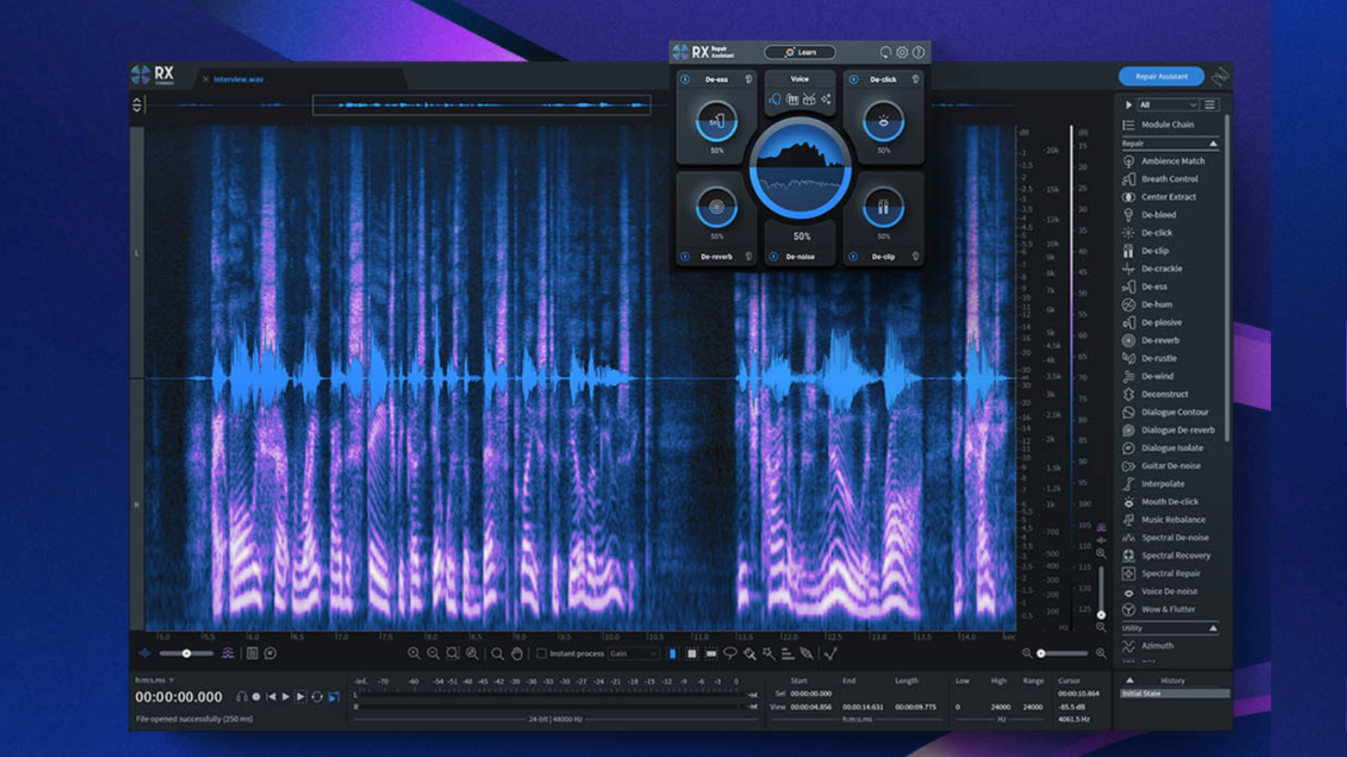 IZotope Présente RX 10 Standard Et RX 10 Advanced Pour Mac Et.