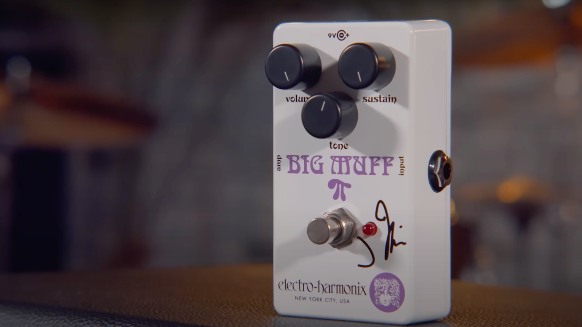 Electro Harmonix J Mascis Signature Rams Head Big Muff Fuzz Pedal