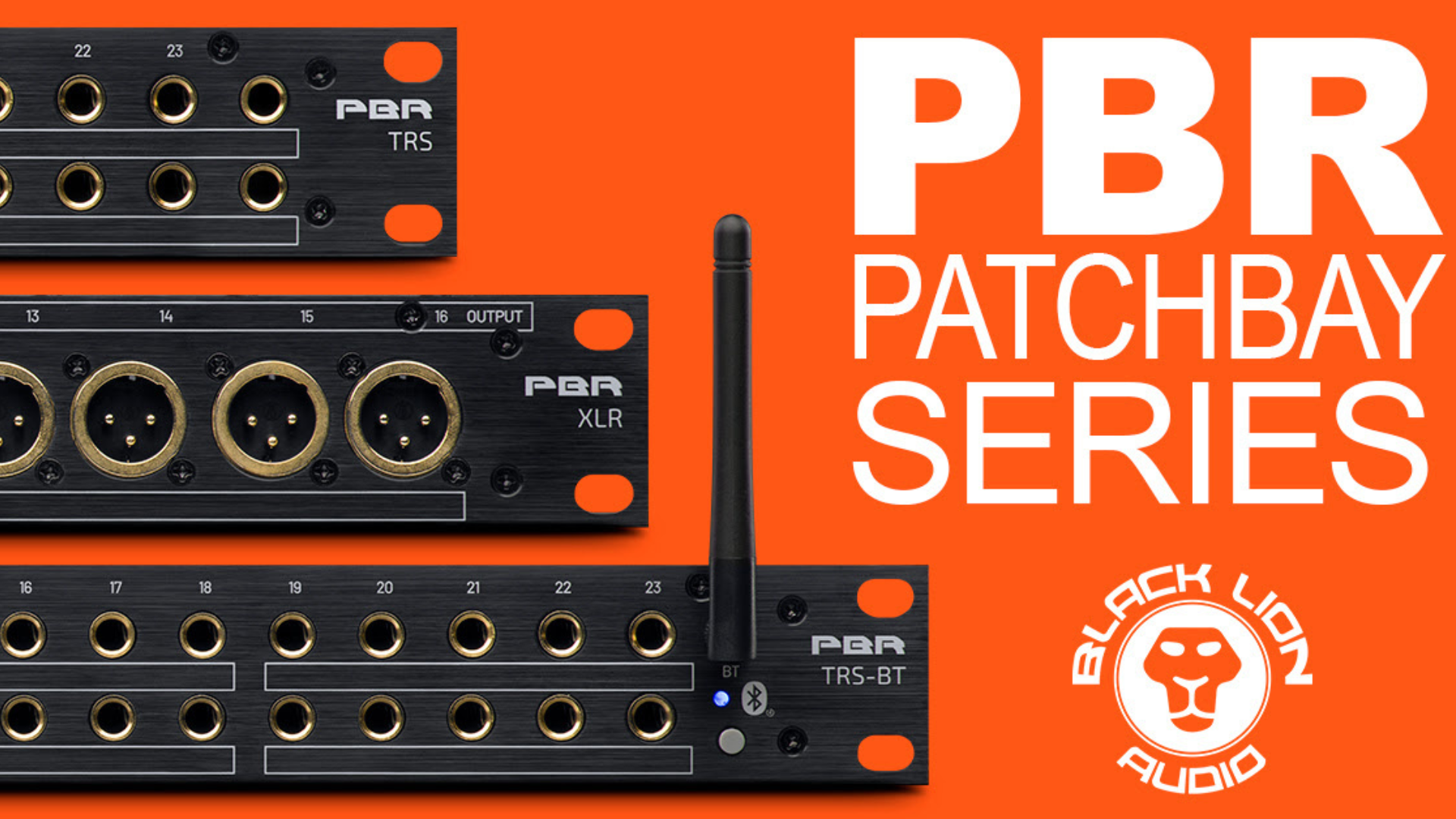 La PBR Patchbay Series est arrivée chez Black Lion Audio Audiofanzine