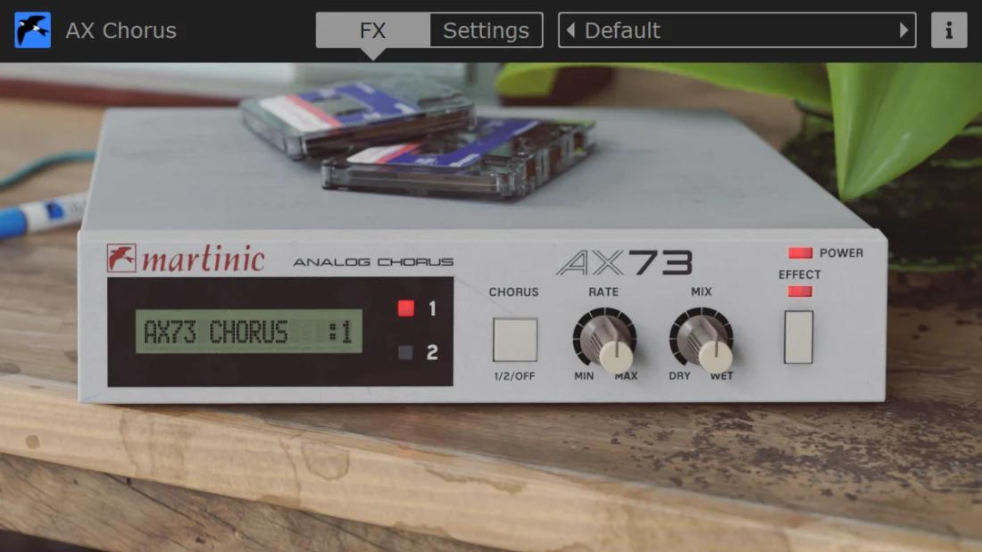 Martinic présente son nouveau chorus logiciel AX Chorus Audiofanzine