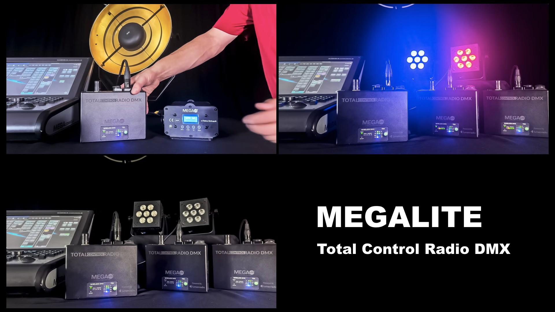 MEGA LITE lance un nouveau transmetteur DMX - Audiofanzine