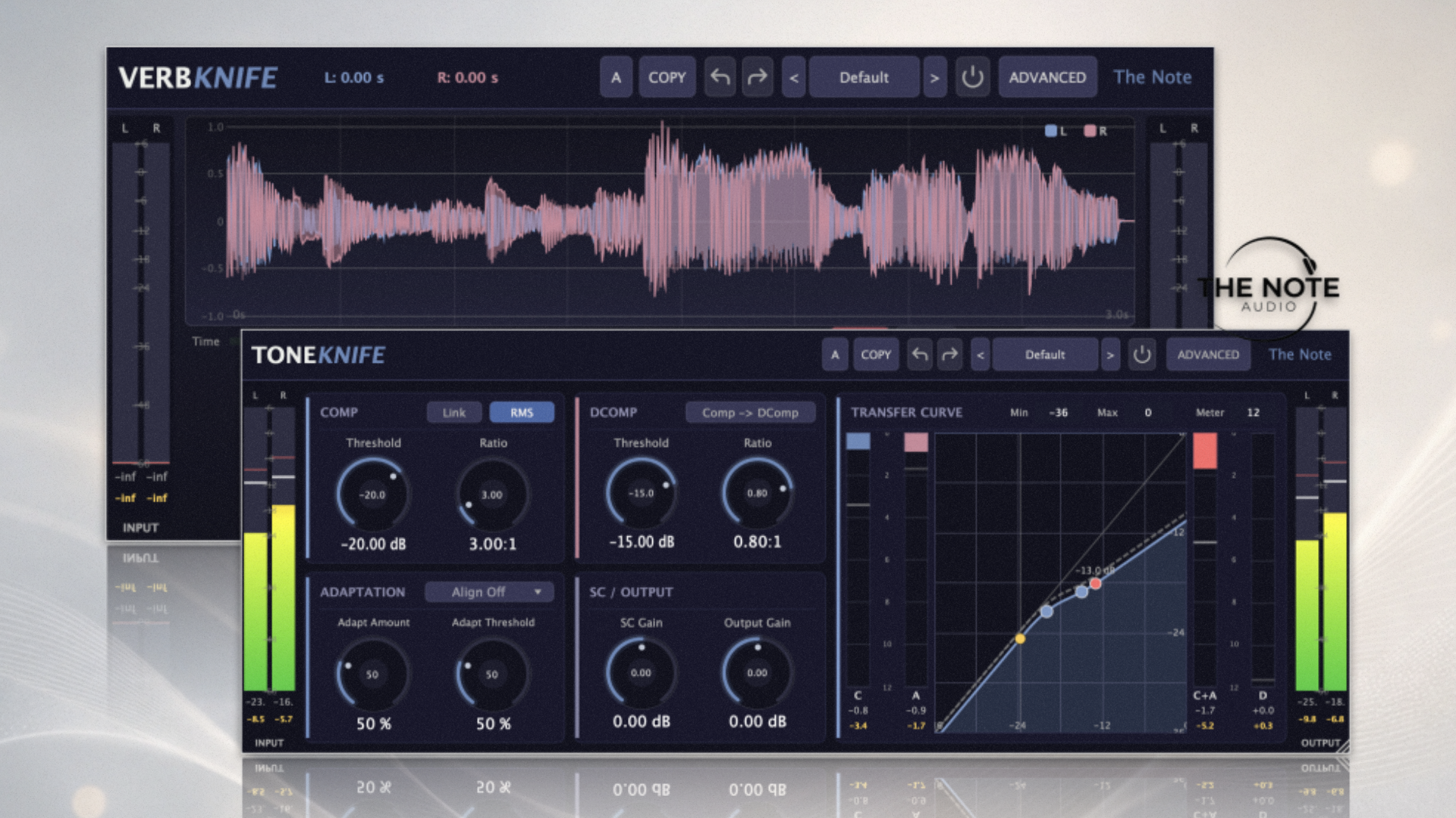 The Note Audio annonce VerbKnife et ToneKnife