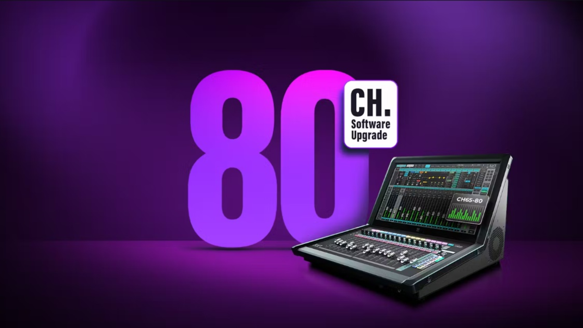 Emption Console Waves étend la console eMotion LV1 à 80 canaux - Audiofanzine