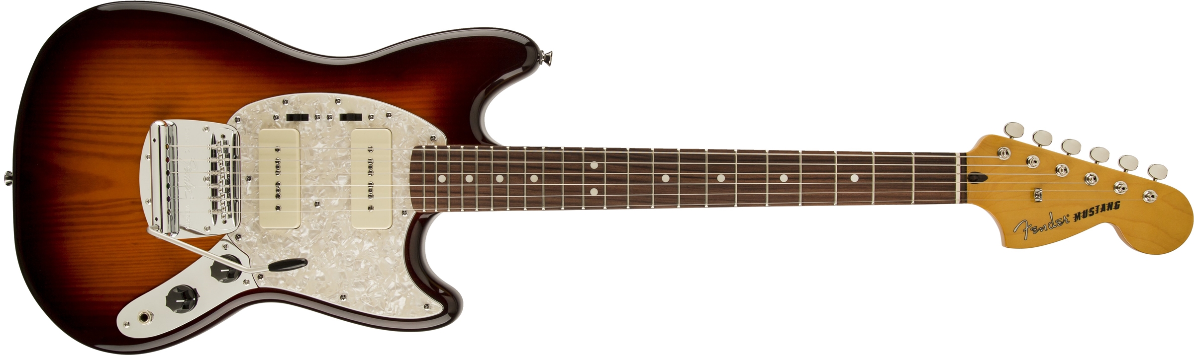 [NAMM] Fender le retour des guitares électriques Mustang et Duosonic