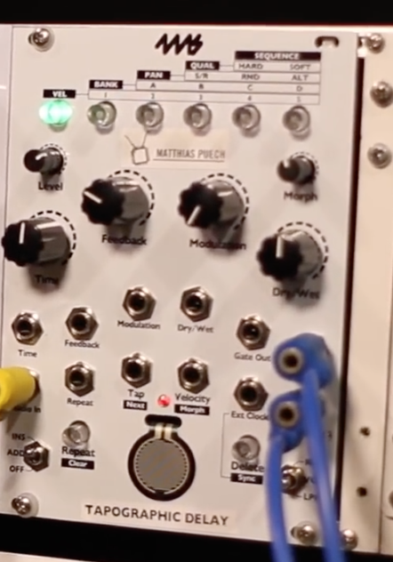 Tapographic Delay - 4ms Company Tapographic Delay - Audiofanzine