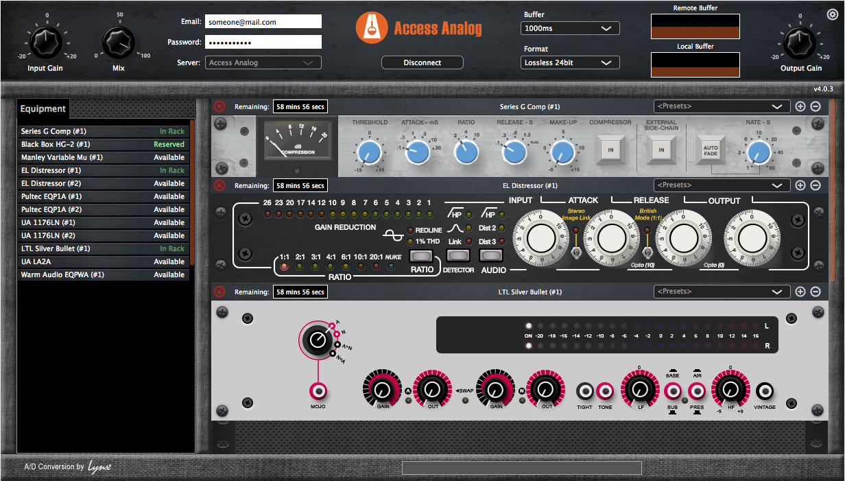 Analog Matrix Access Analog Analog Matrix Audiofanzine