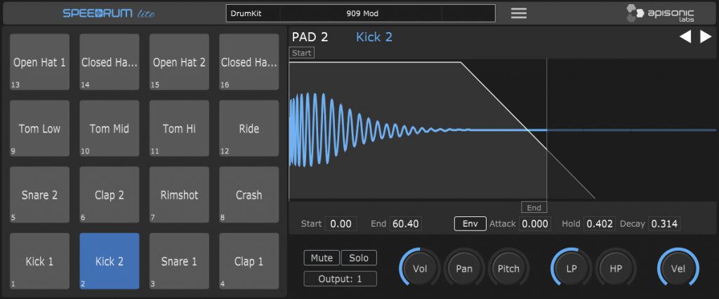 Apisonic Labs Speedrum 1.5.3 download the new version for mac