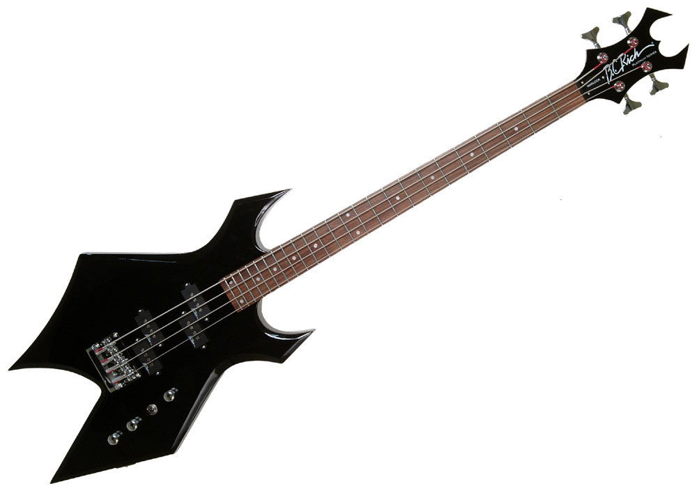 Strato62's review - B.C. Rich Warlock Widow Bass - Onyx - Audiofanzine