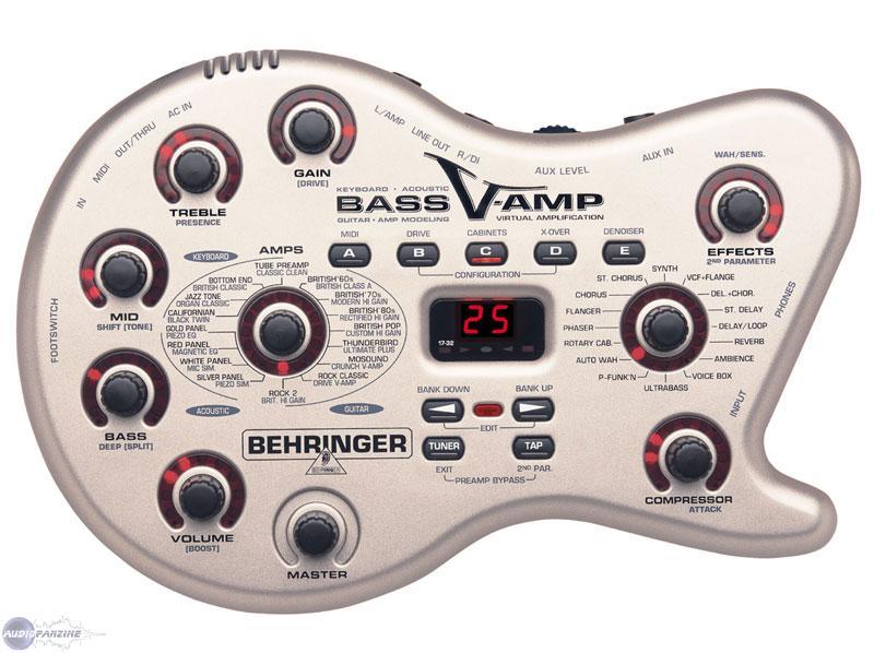 Bass V-amp - Behringer Bass V-amp - Audiofanzine