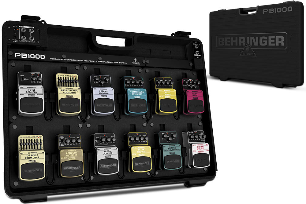 Behringer PB600 pedalboard + alimentation