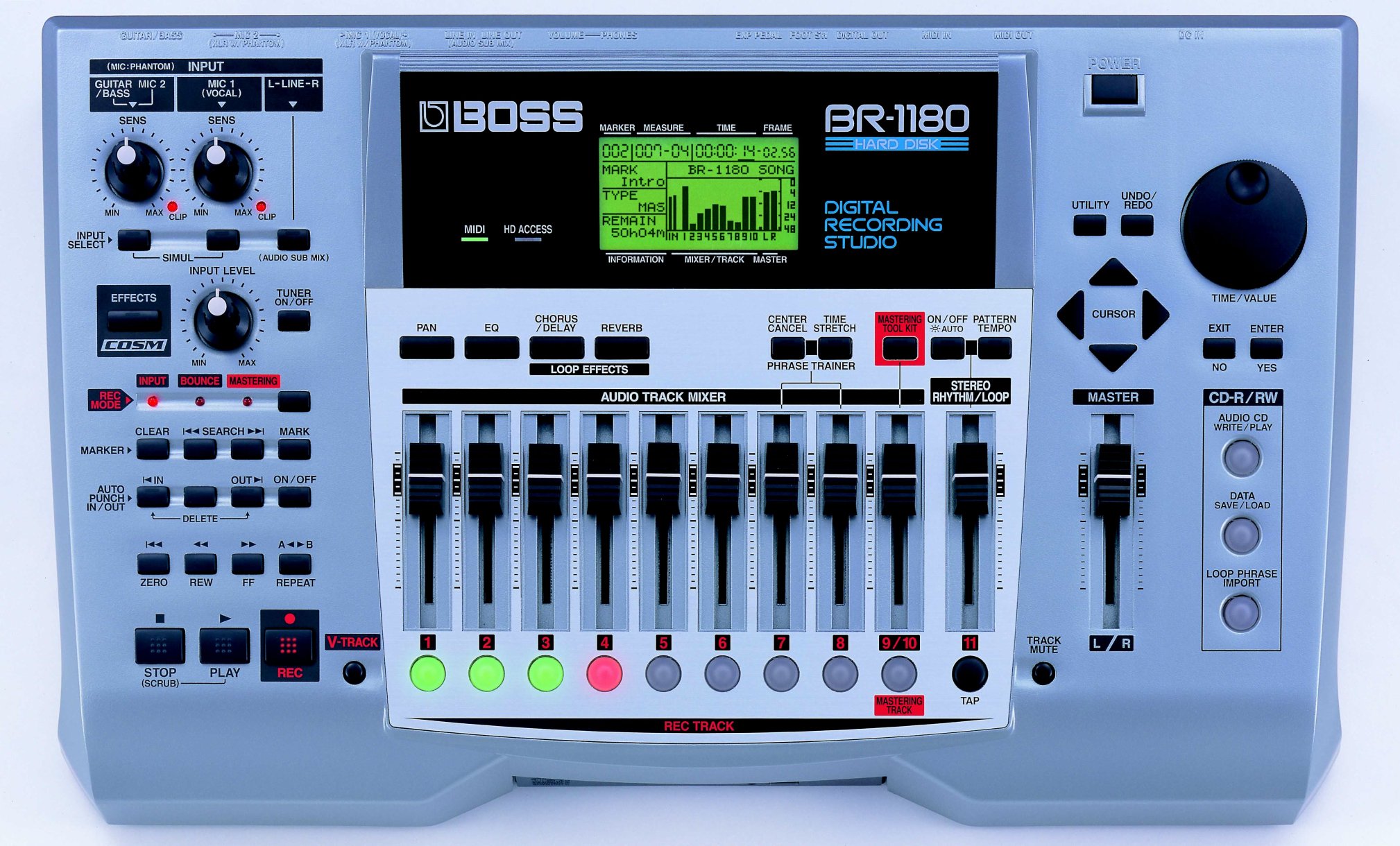 BR-1180/1180CD Digital Recording Studio Boss - Audiofanzine