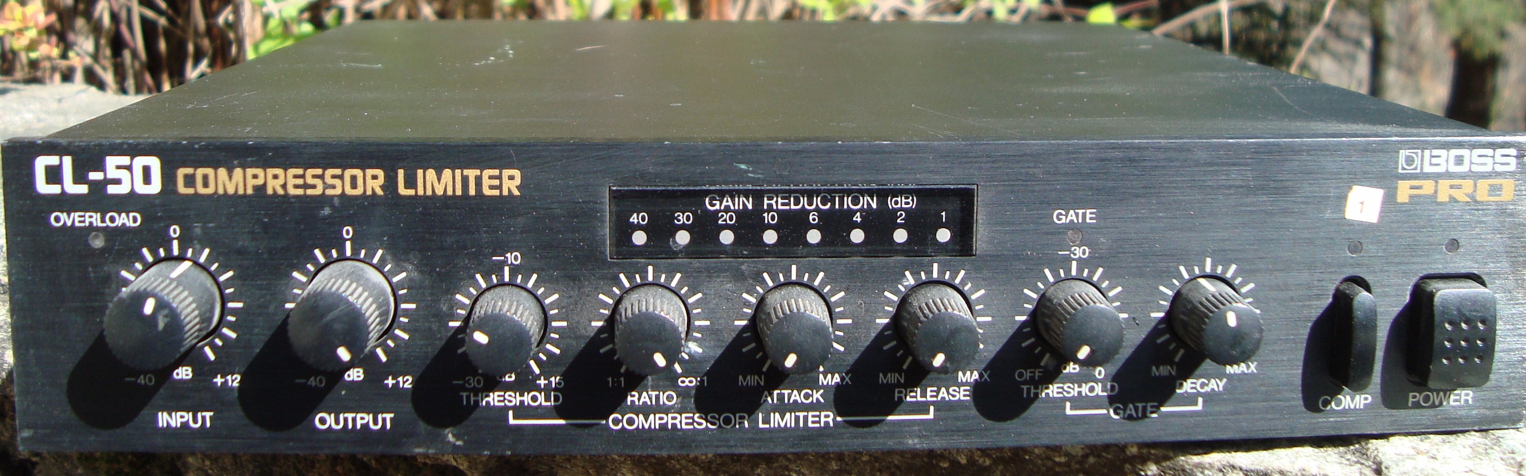 User Reviews Boss Cl 50 Compressor Limiter Audiofanzine