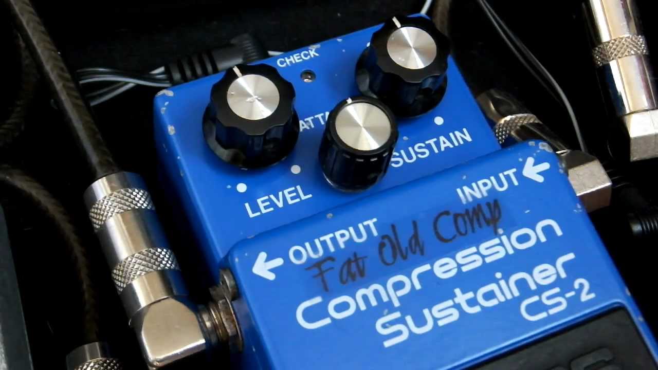 CS-2 Compression Sustainer - Fat Old Comp - Modded by MSM Workshop