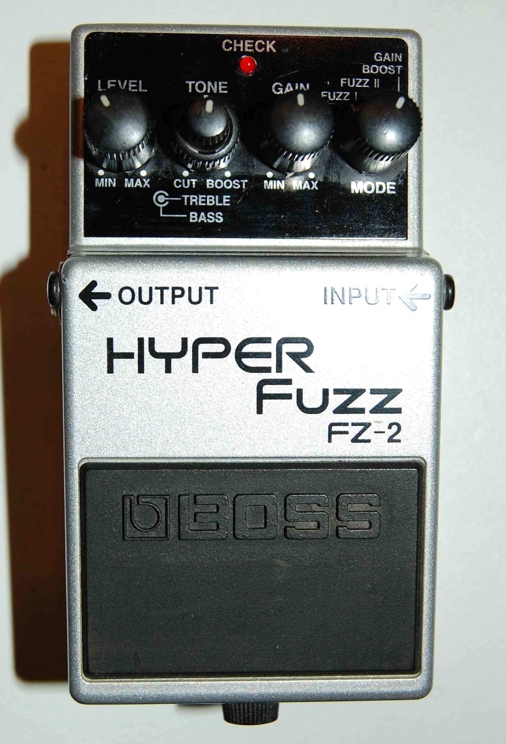 Scully pakke Tangle FZ-2 Hyper Fuzz - Boss FZ-2 Hyper Fuzz - Audiofanzine