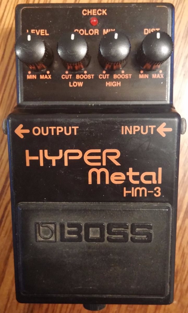 HM-3 Hyper Metal - Boss HM-3 Metal - Audiofanzine
