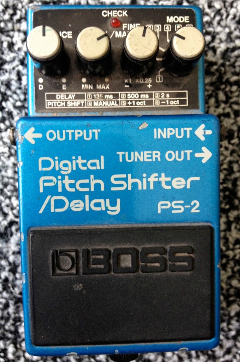 PS-2 Digital Pitch Shifter/Delay Boss - Audiofanzine