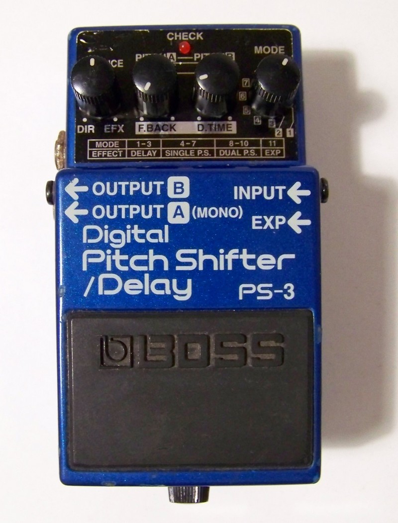PS-3 Digital Pitch Shifter/Delay Boss - Audiofanzine