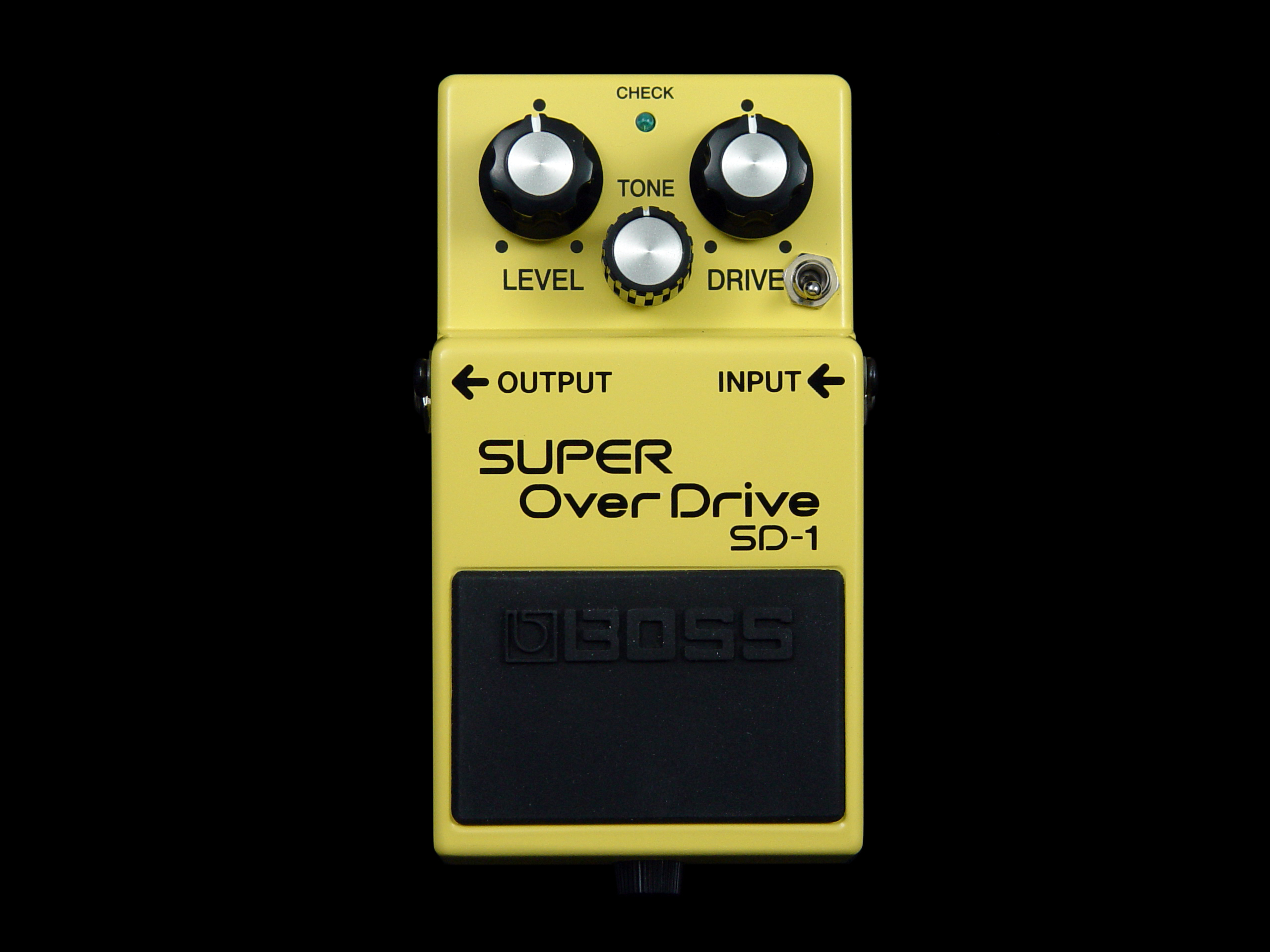 SD-1 SUPER OverDrive - Modded by Keeley Boss - Audiofanzine