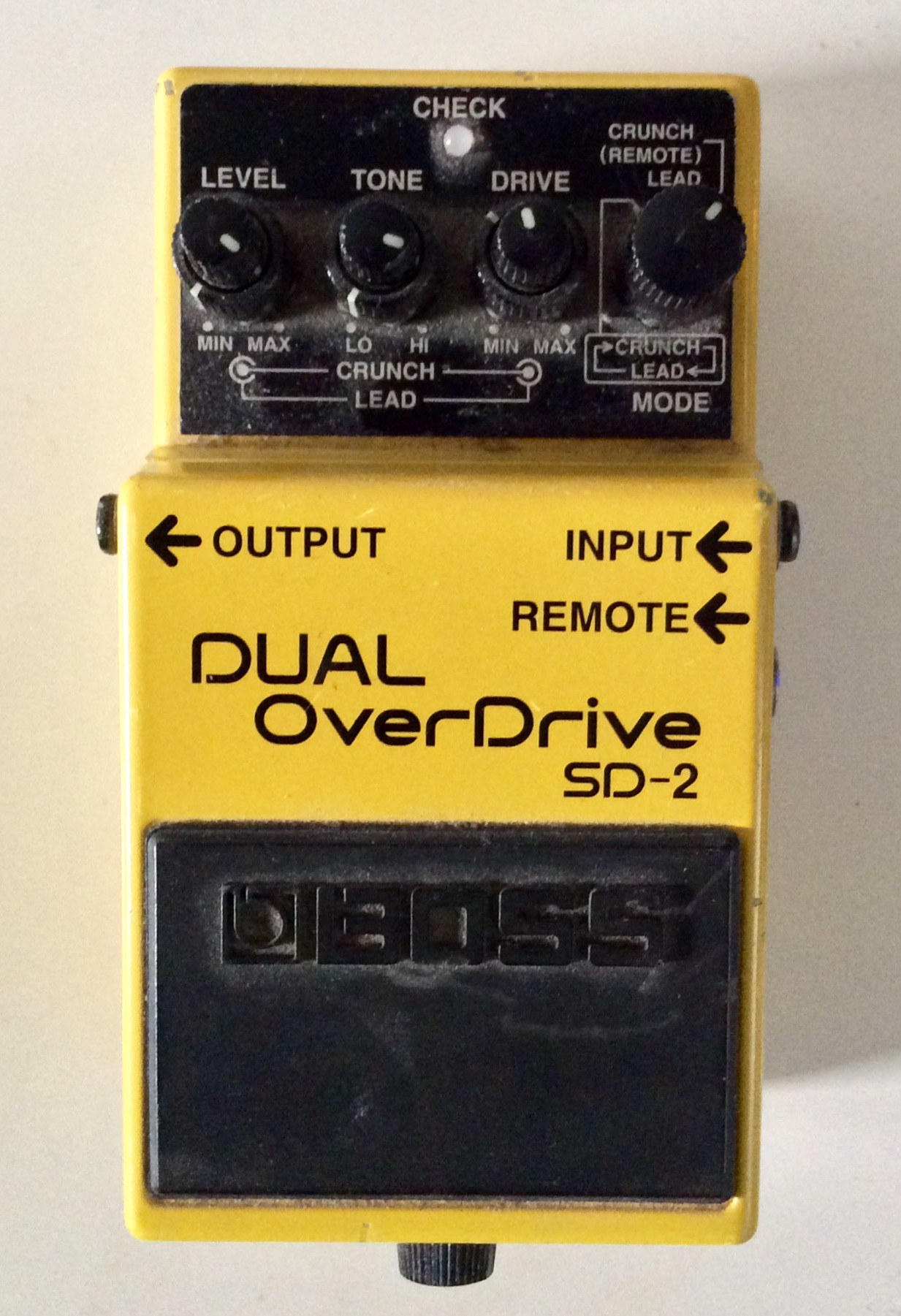 SD-2 DUAL OverDrive - Boss SD-2 DUAL OverDrive - Audiofanzine