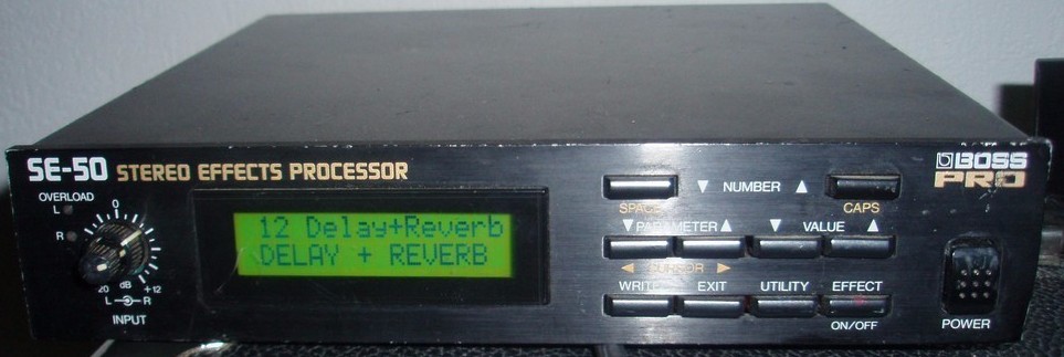 Utålelig Forestående Fortære SE-50 Stereo Effects Processor Boss - Audiofanzine