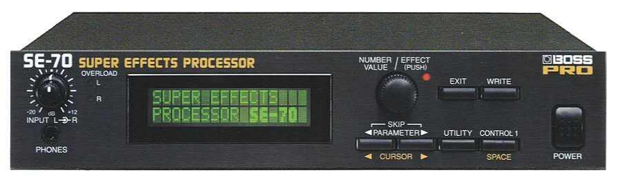 SE-70 Super Effects Processor Boss - Audiofanzine