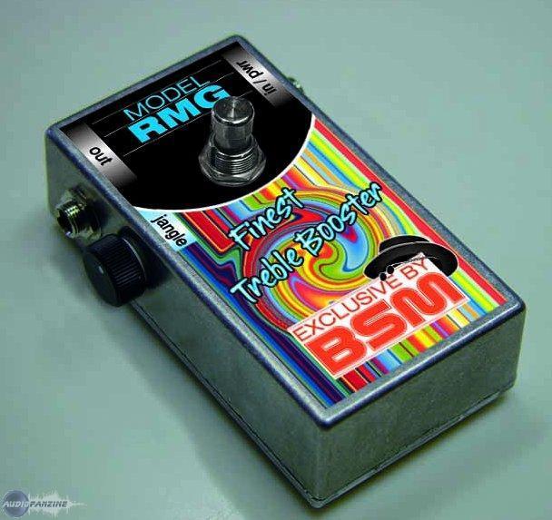 BSM RMG Treble Booster ロジャー・マッギン BSM sort la RMG évoquant Roger McGuinn - Audiofanzine