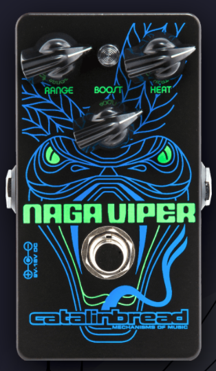 Catalinbread Naga Viper Modern Treble Booster Guitar Effects Pedal 