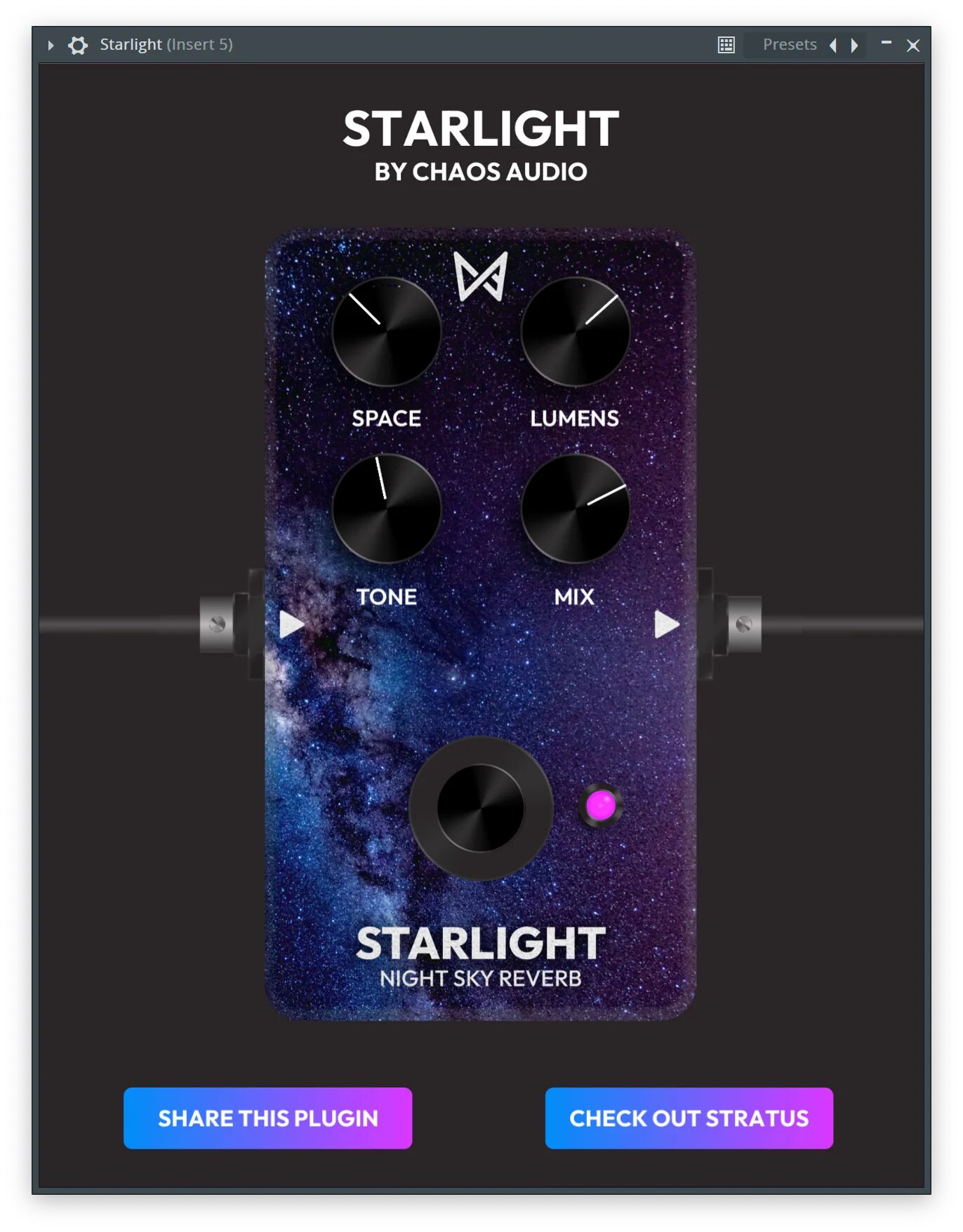 Starlight - Chaos Audio Starlight - Audiofanzine