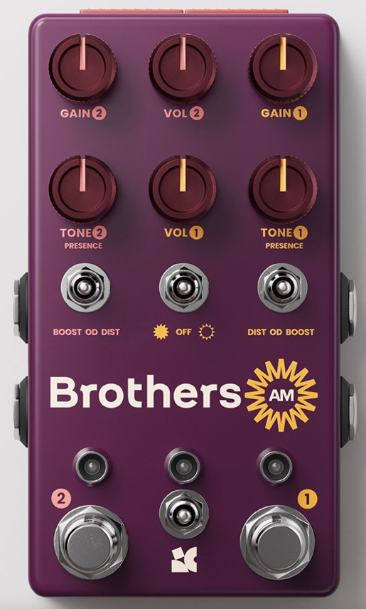 ギター Chase Bliss Audio Brothers AM Chase Bliss Audio Brothers AM（チェイスブリス）ブースター/オーバー