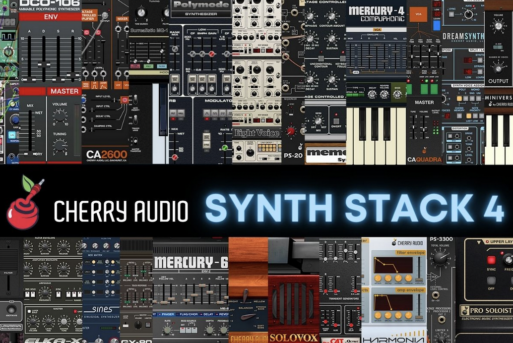 Synth Stack Hardware Synth Stack 4 - Cherry Audio Synth Stack 4 - Audiofanzine