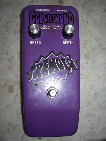 colorsound tremolo pedal