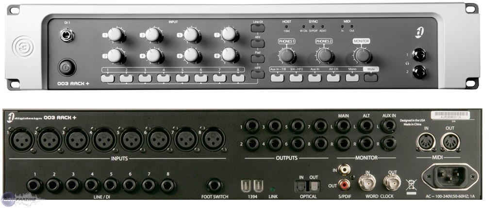 digidesign digi 003 rack