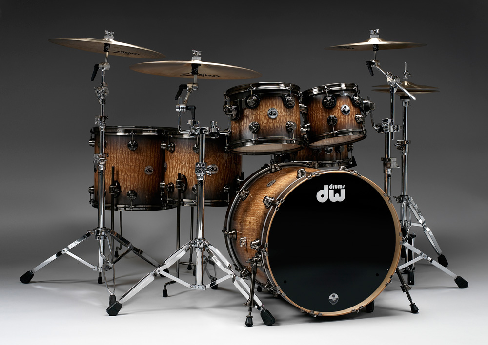 Dw Drums 40th Anniversary Tamo Ash Exotic Collectors Series Image