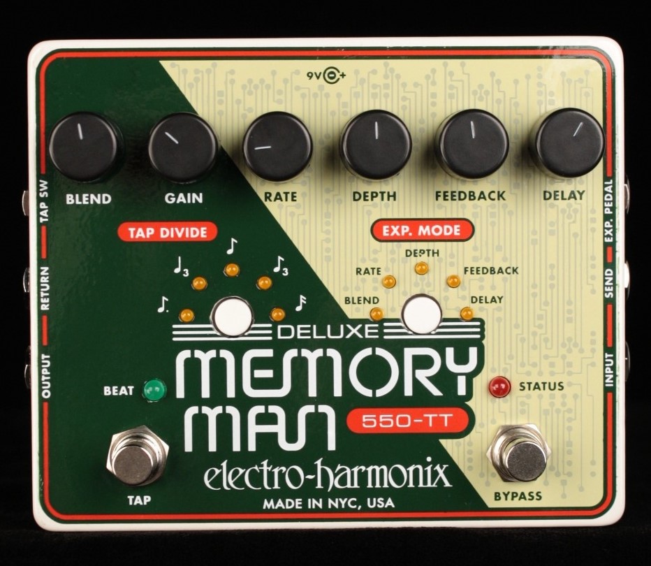 Deluxe Memory Man 550-TT Electro-Harmonix - Audiofanzine
