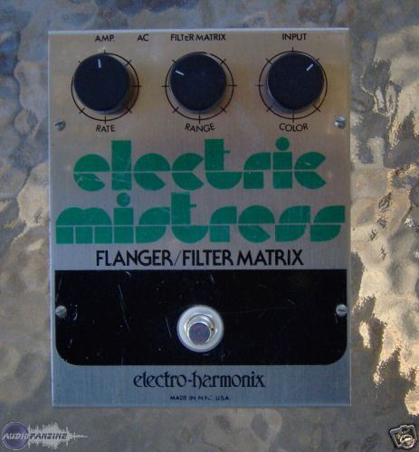 Electro-Harmonix Electro-Harmonix Electric Mistress Flanger/Filter Matrix '70s Guitar Pedal 