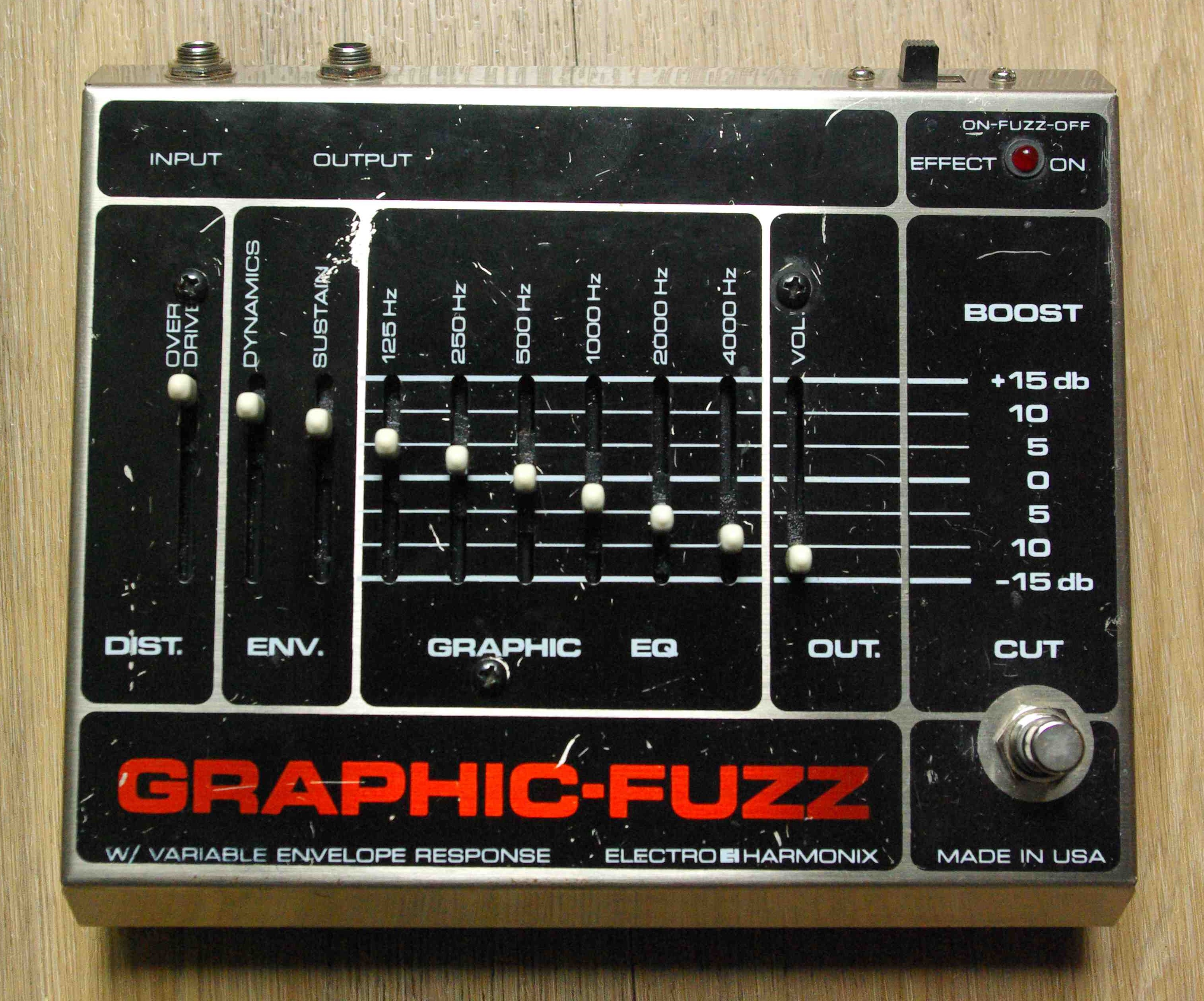 Graphic Fuzz - Electro-Harmonix Graphic Fuzz - Audiofanzine