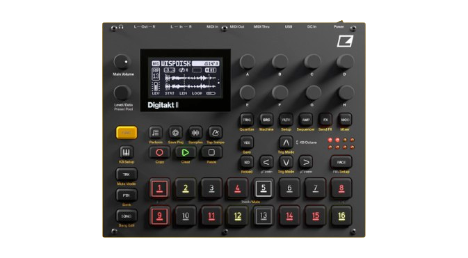 Digitakt II - Elektron Digitakt II - Audiofanzine