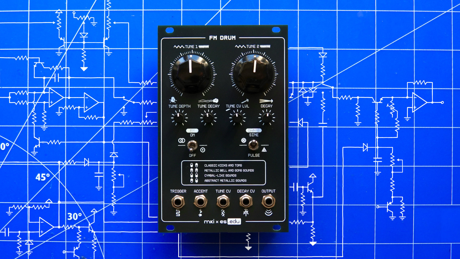 EDU DIY FM Drum - Erica Synths EDU DIY FM Drum - Audiofanzine