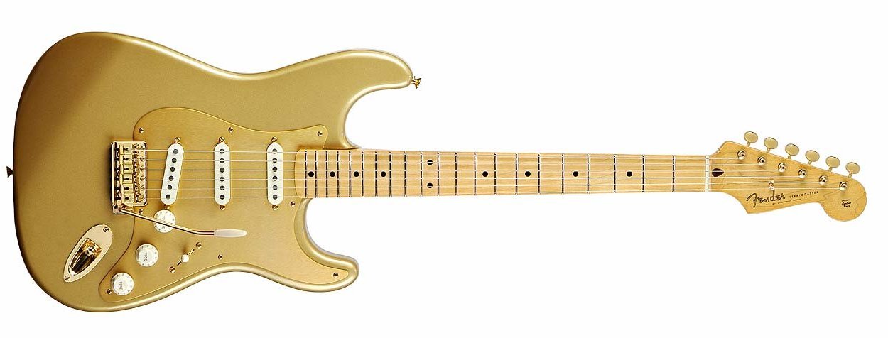 50th Anniversary Golden Stratocaster (2004) Fender - Audiofanzine