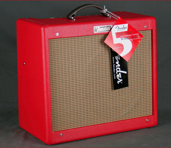 Blues Junior "Texas Red" Fender Blues Junior "Texas Red" Audiofanzine