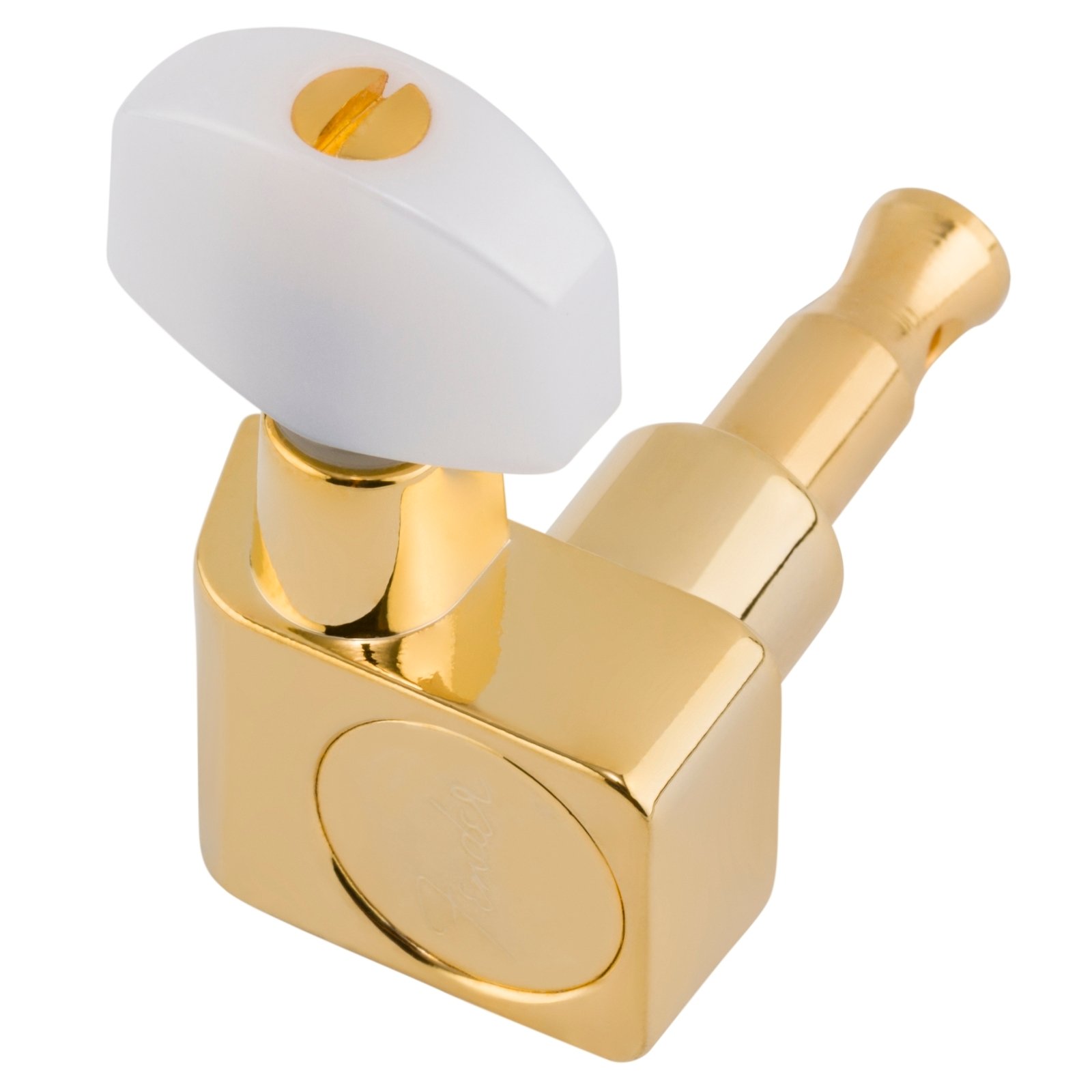 Deluxe Cast/Sealed Guitar Tuning Machines with Pearl Buttons Set ...
