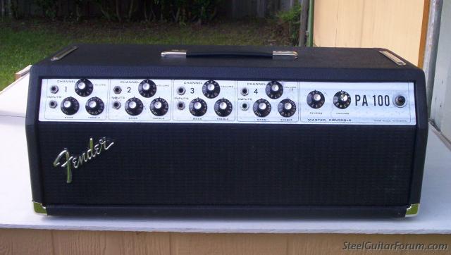 fender pa amp