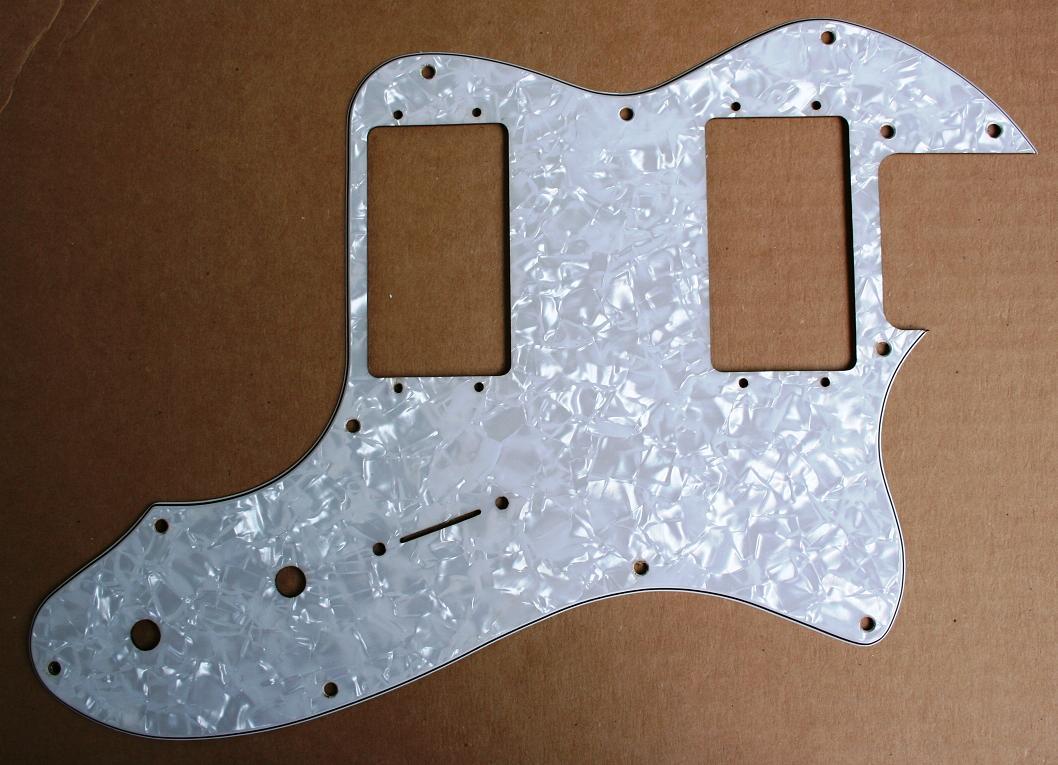 Photo Fender Pickguard Telecaster Thinline Fender Telecaster Thinline