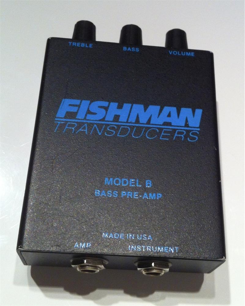 Photo Fishman Model B Bass Preamp Fishman Model B Bass Preamp (29772
