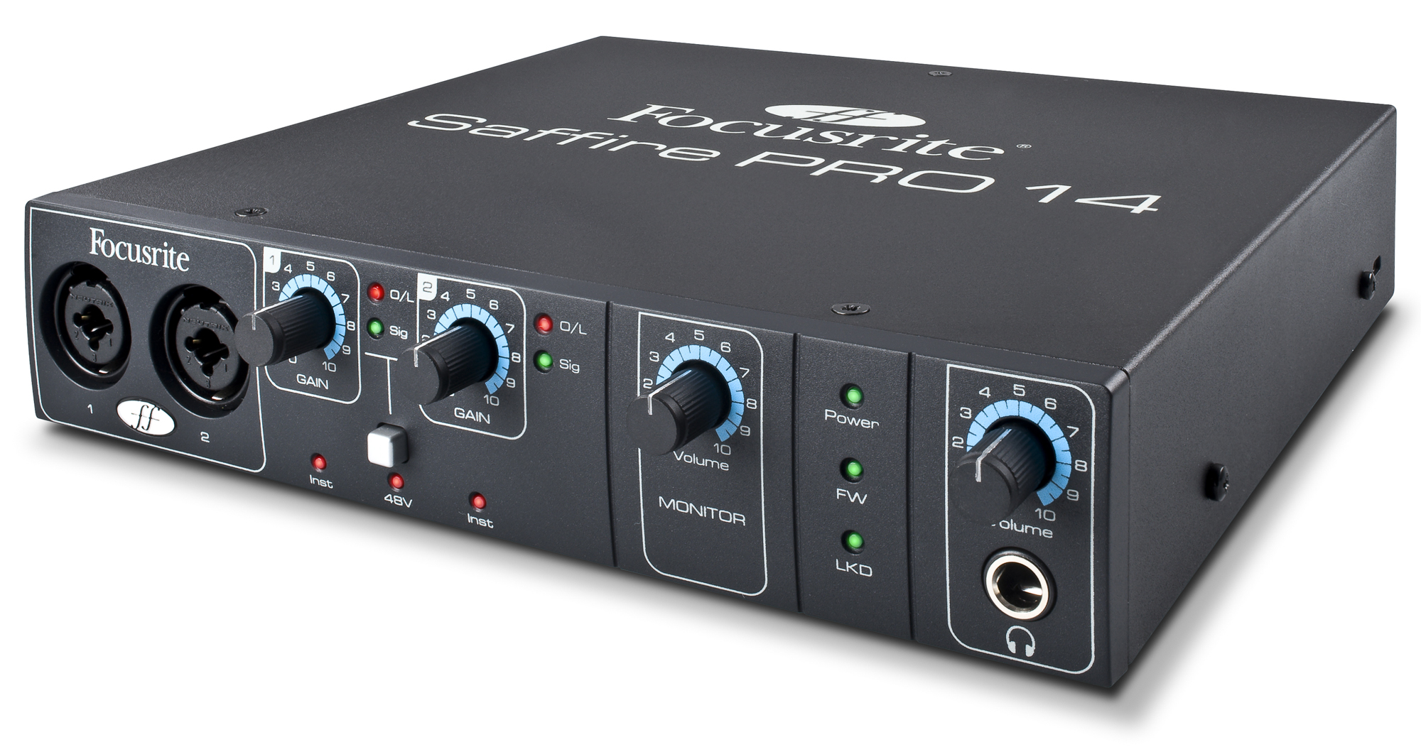 Donner Interface Audio avec Mixeur DJ et Carte Son, Lite Portable