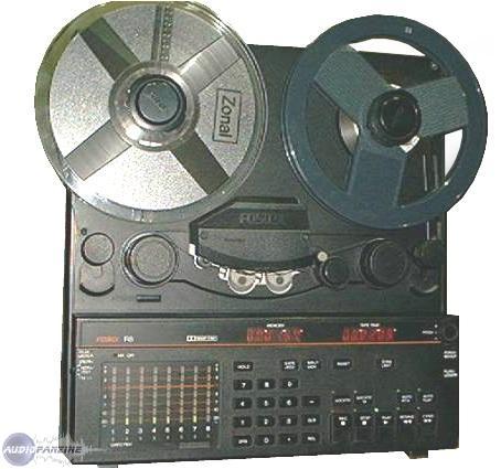 Fostex R8 Reel To Reel 8 Track Recorder/Reproducer Pro Serviced, Low Use  Hours